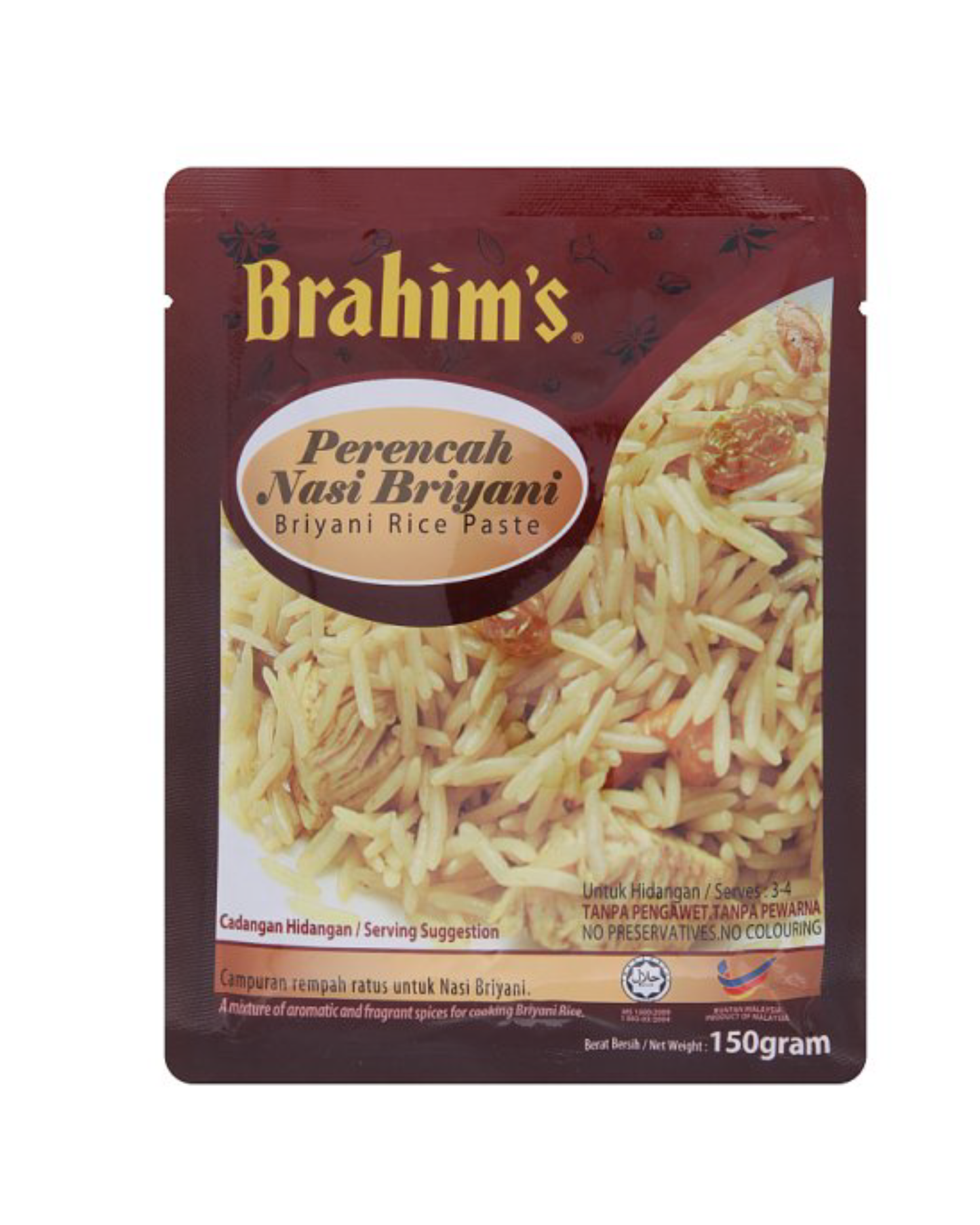 BRAHIM PERENCAH NASI BRIYANI 150G (-200G)