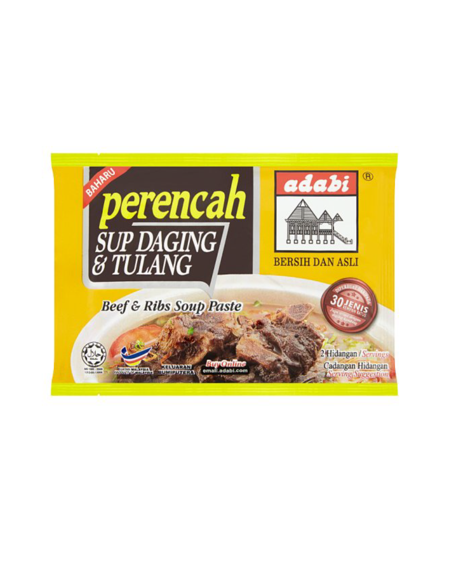 ADABI PERENCAH SUP TULANG 40G (-50G)