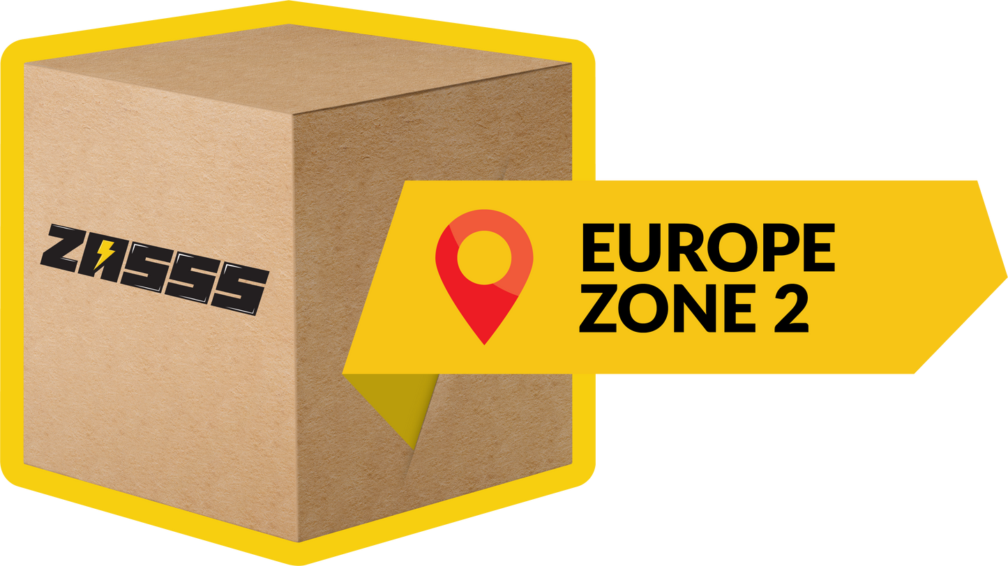 Europe Zone 2 DE / FI / NO / SE / IT / GI / PL / HU / TR ZASSS Box 10kg/5kg/3kg