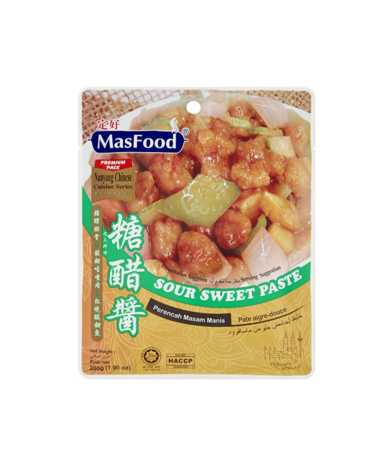 MASFOOD SOUR SWEET PASTE 200G (-250G)