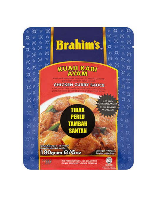 BRAHIM CHICKEN CURRY SAUCE 180G (-200g)