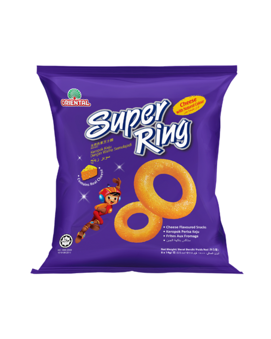 SUPER RING CHEESE FAMILY PACK 5X14G (-250G)