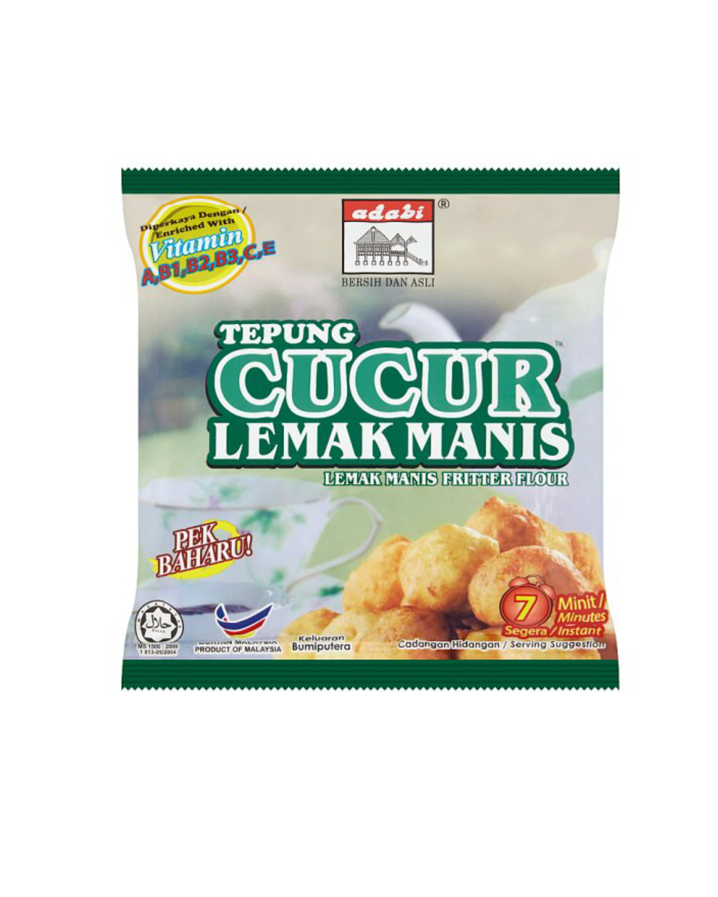 ADABI TEPUNG CUCUR LEMAK MANIS 200G (-200G)