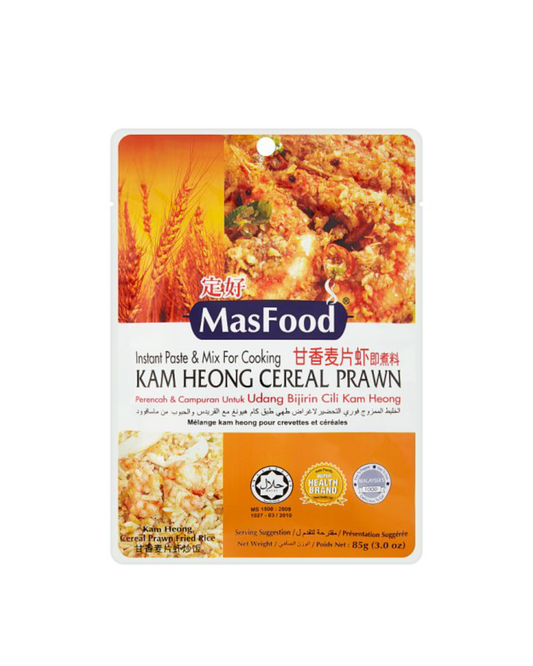 MASFOOD INST CEREAL PRAWN KAM HEONG 85G (-100G)