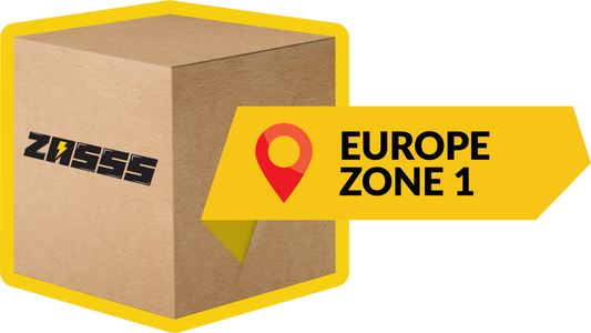 Europe Zone 1 UK / BE / AT / FR / NL / LU / CH / IE  ZASSS Box 10kg/5kg/3kg