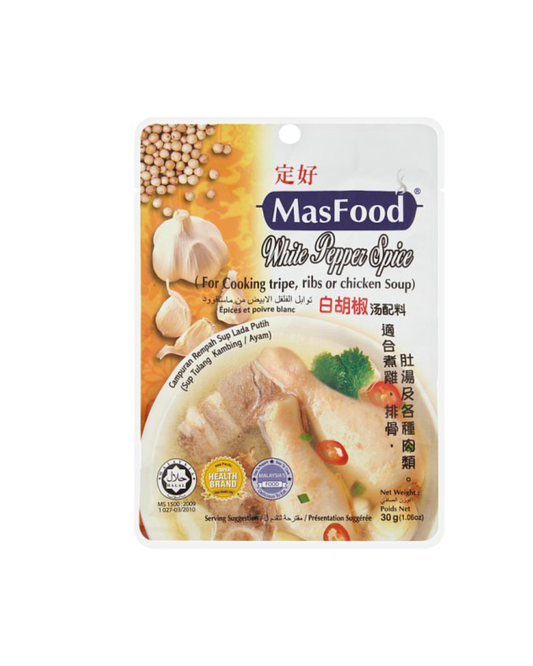 MASFOOD WHT PEPPER SPICE SOUP (CHIC FLA) 30G (-80G)